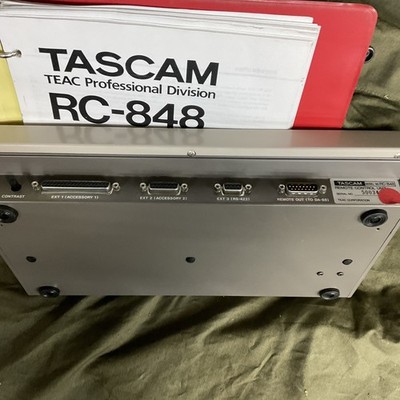TASCAM DA-98 マルチトラックレコーダー RC-848 付属品多数 Tascam RC-848 Remote Control For Da-88 Da-38 Digital Tape Recorder