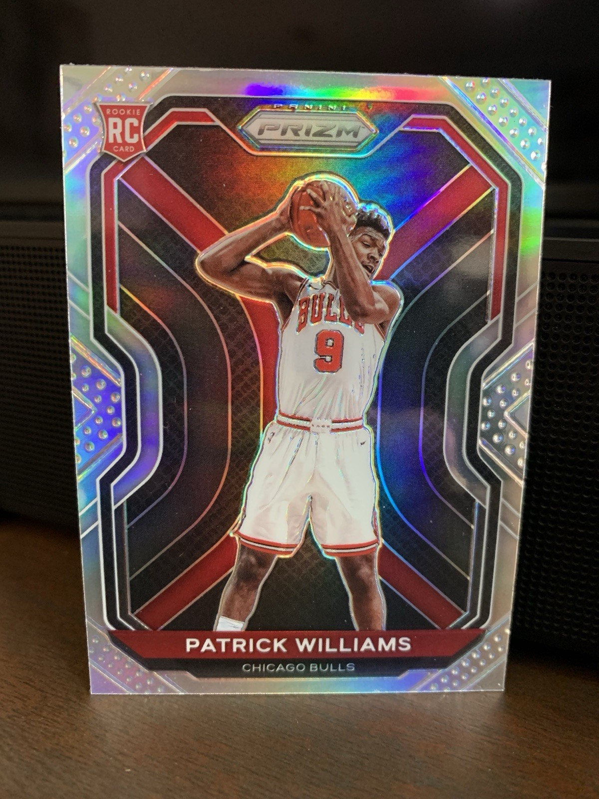 PATRICK WILLIAMS 2020-21 PRIZM ROOKIE BASKETBALL SILVER BULLS RC Q3694