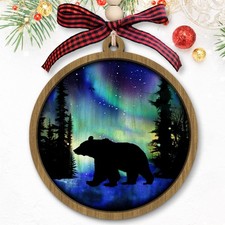 Bear Christmas Ornaments, Animals Ornaments for Christmas Tree - Gifts for Be...
