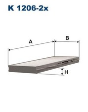 Filtre d'habitacle Kia CLARUS
