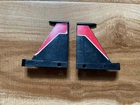 VINTAGE TRANSFORMER THUNDERCRACKER GI DECEPTION TAIL FINS (LEFT & RIGHT), 1984