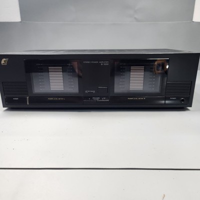 Vtg Sansui B-1000 Stereo Power Amplifier Tested Working Japan 80's
