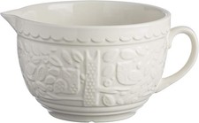 Mason Cash In the Forest Owl Batter Bowl 1.9 Litre Cream Stoneware Mixing &