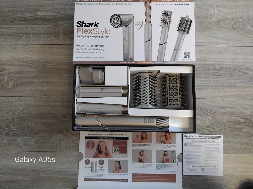 Shark FlexStyle Air Styler Hair Dryer (3pin adapter needed).