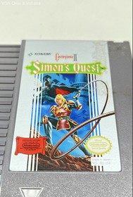 Castlevania II Simon's Quest Nintendo NES Cartridge Konami
