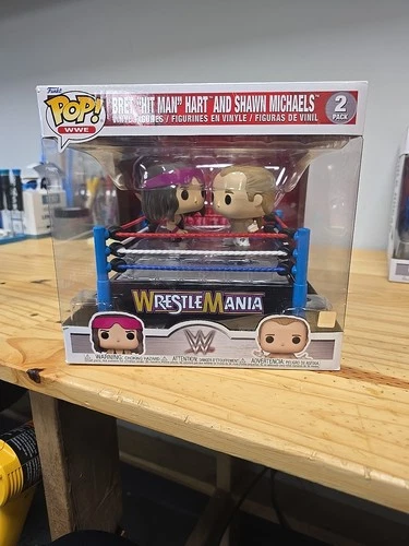 Funko Pop! Moments: WWE - Bret "Hit Man" Hart And Shawn Michaels - 2 Pack