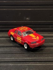 Vtg ROKAR MCar 15 Ford T-Brd Thunderbird RED White Slot Car Vintage