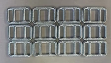 Pack Of 12 New Galvanized Cordstrap Lashing Buckles - HDB15N  BS100KN