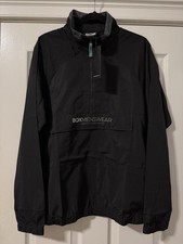 Men s BOX MENSWEAR Windbreaker 1/2 Zip Long s...