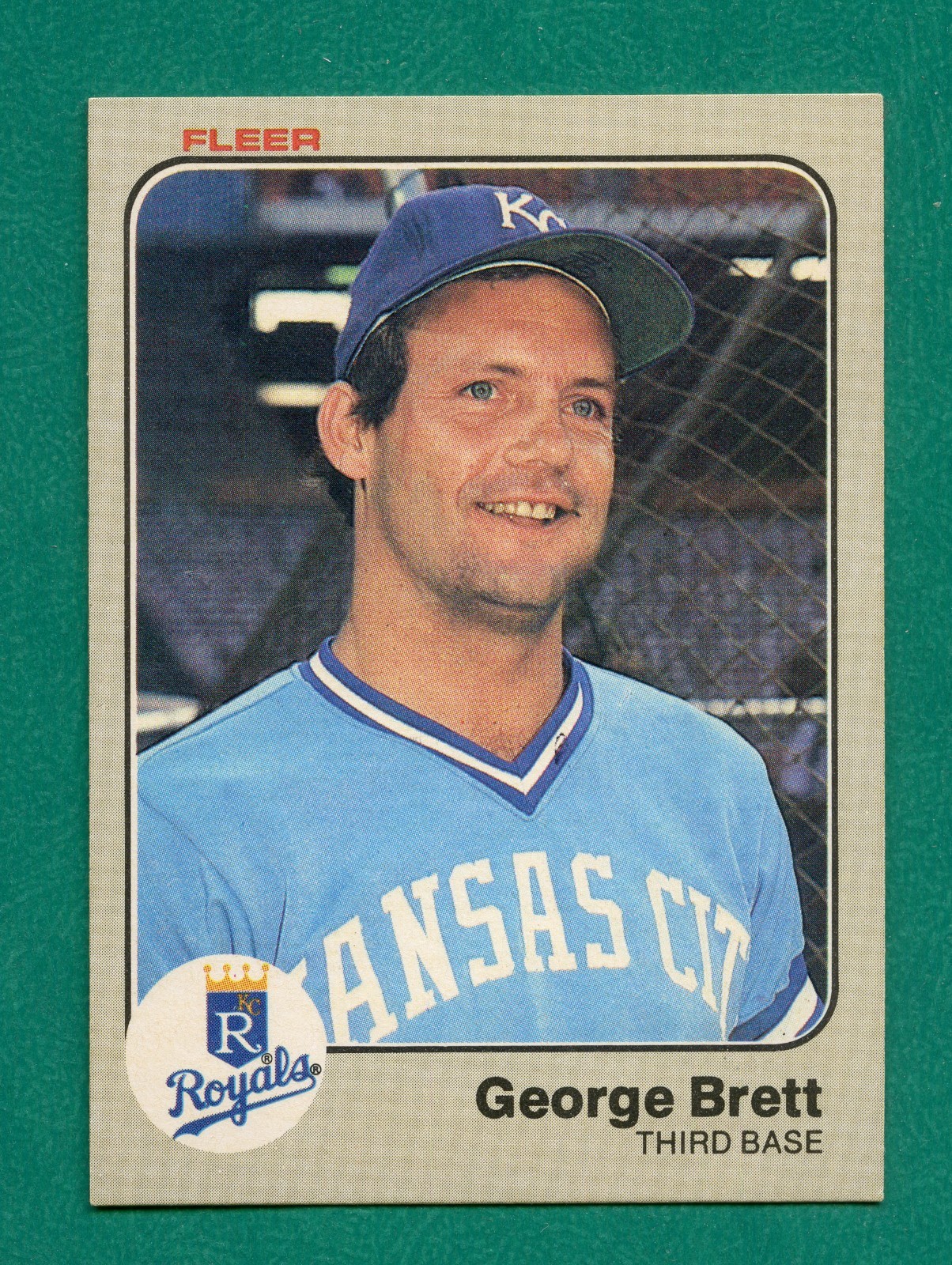 1983 Fleer Baseball 108 George Brett Kansas City Royals