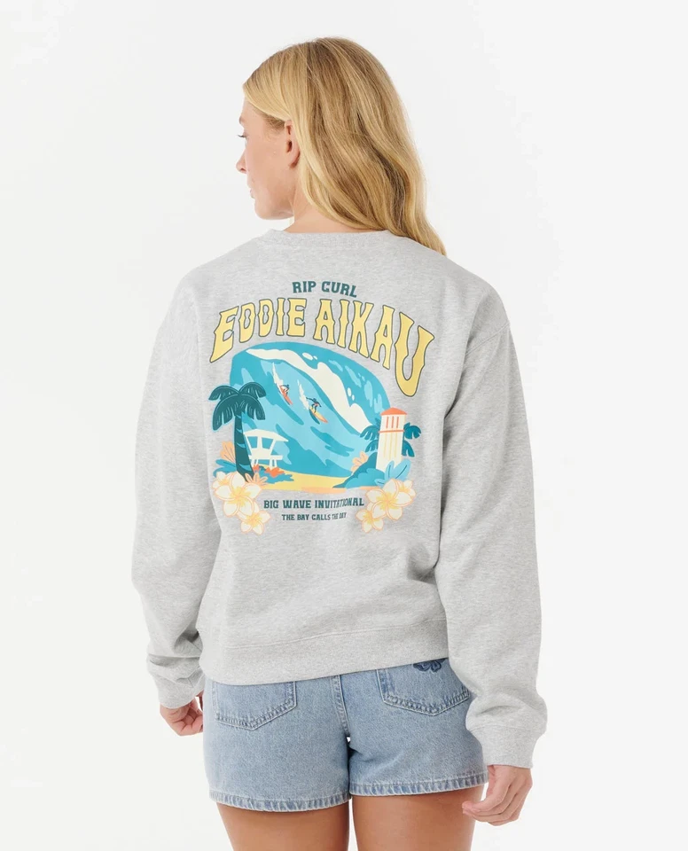 Rip Curl Eddie would go the Bay Pullover - S - Neu - Bild 4 von 4
