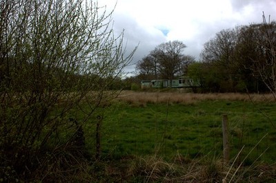 Foto 6x4 Wohnwagen am Broadness Farm Scarness c2017