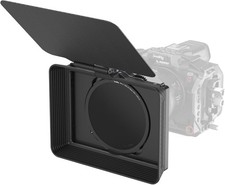 SmallRig Matte Box with Adjustable Clamp from 67mm - 82mm, with Lens Hood, Top F