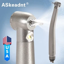 NSK Style Dental Fiber Optic LED E-generator High Speed Handpiece Turbine 4 HOLE
