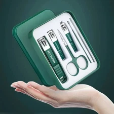 6pcs High-Grade Nail Clipper Combo Set Portable Fingernail Trimming Tools Univer