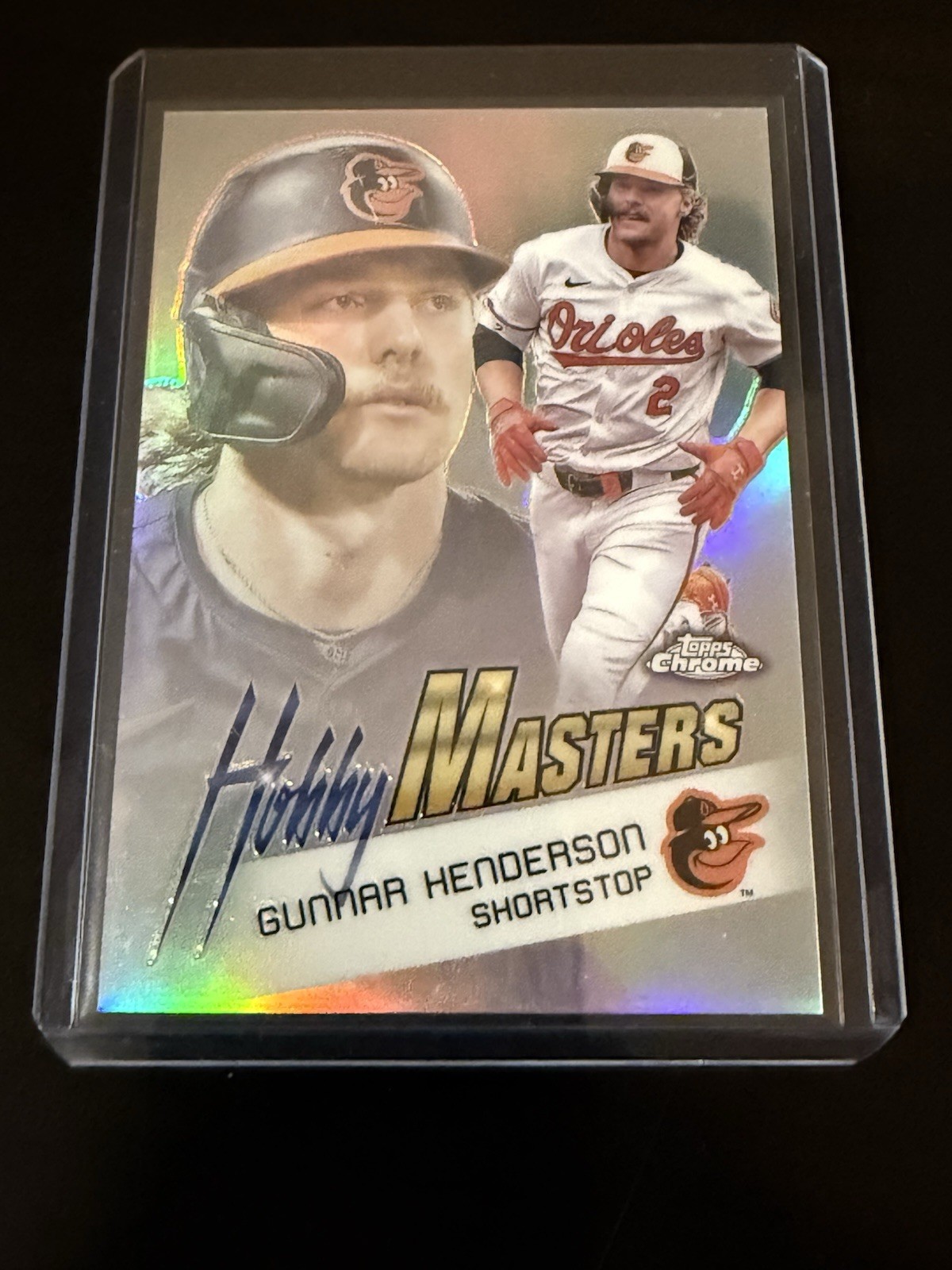 2025 Topps Chrome- Gunnar Henderson Hobby Masters #HM-5🔥 SSP Case Hit