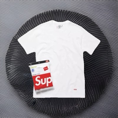Supreme x Hanes Tagless Tees Medium (3 Pack) SS26