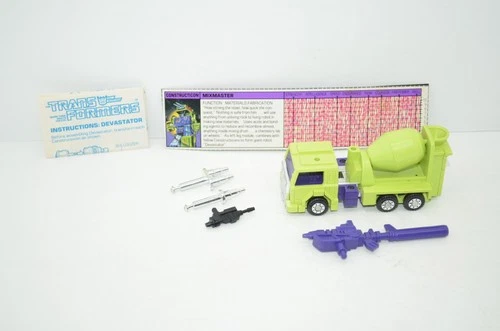 TRANSFORMERS G1 MIXMASTER TM VERSION CONSTRUCTICON DEVASTATOR COMPLETE FIGURE 2