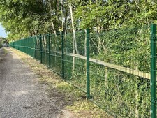 Mesh Security Fencing 1.8m supplied and fitted UK wide, Without Fitting Optional