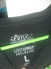 Retro The Legend Of Zelda Size Large Graphic T Shirt. Nes Classic NWT!