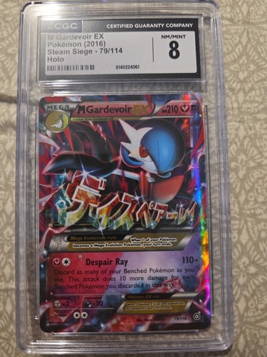 M Gardevoir-EX graded CGC 8 for sale on eBay