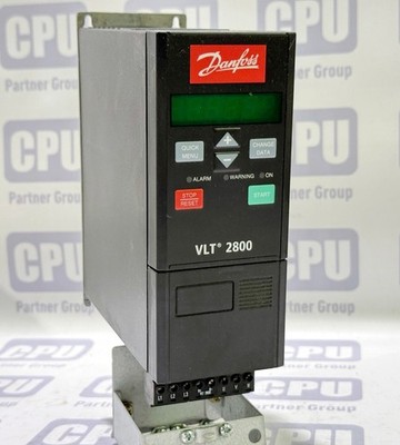 Danfoss VLT 2800 Frequency Converter 1.5 kW 195N1040 VLT2815PT4B20SBR1DBF00A00
