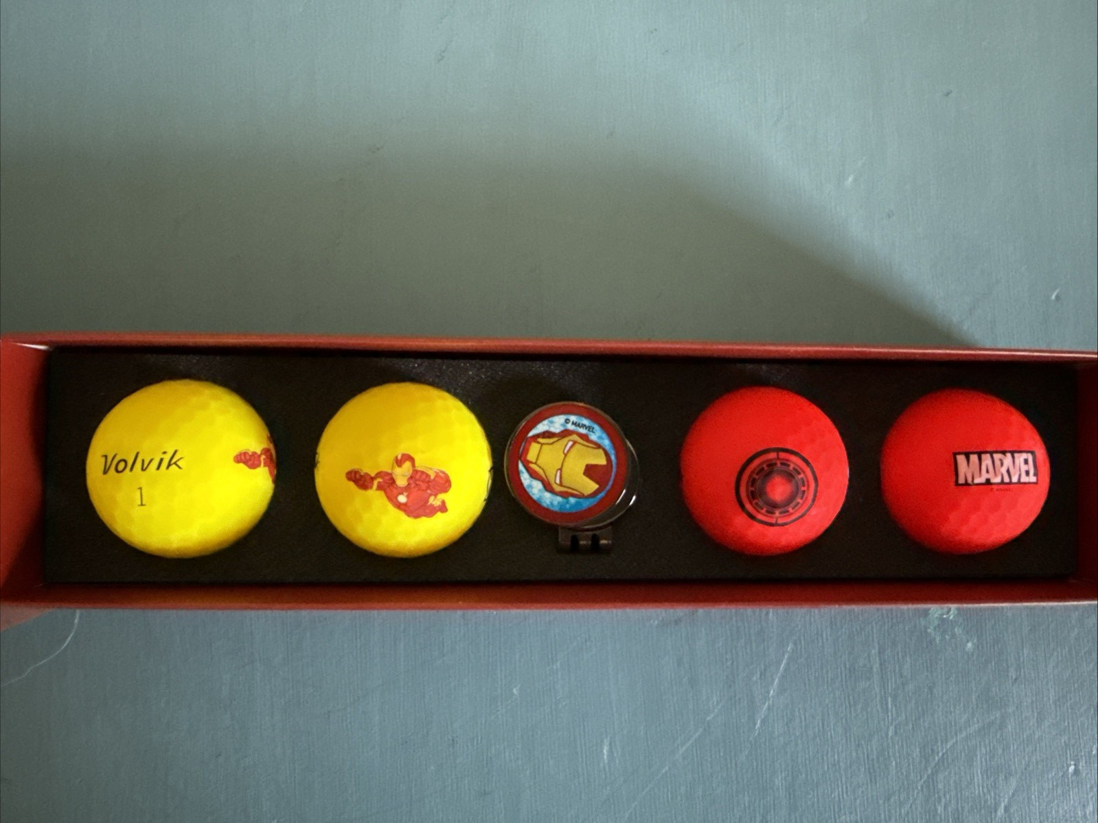 S Marvel 5 Ball Gift Box Set Marvel Iron Man