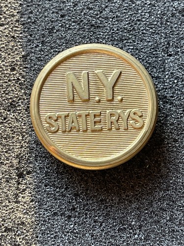 1909-1930 New York State Railways Uniform Button - TM1520