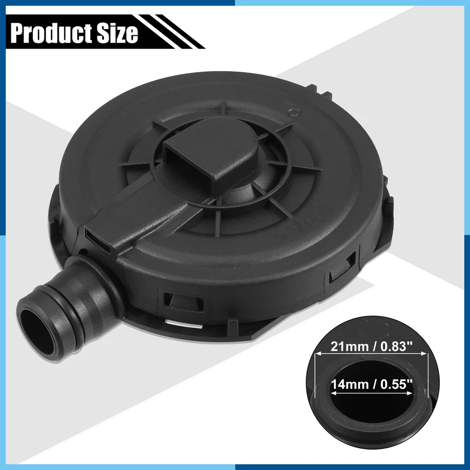 Válvula de ventilação do cárter do motor 06C103245 PVC para Audi A6 A8 A4 Quattro 2002-08 - Imagem 3 de 4