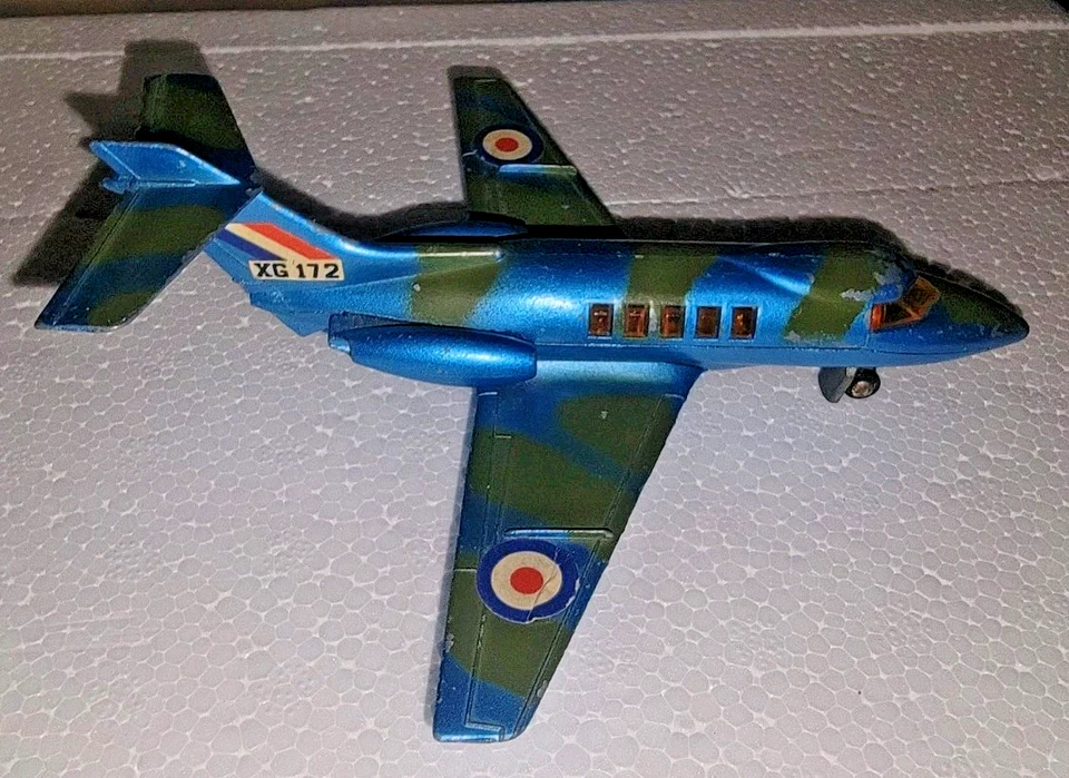 Avión a reacción Dinky Toys Hawker Siddeley 125, Nº 723, 1975, raro, excelente Foto 2 de 4