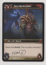 2008 World of Warcraft TCG: Servants of the Betrayer Tarn Darkwalker #180