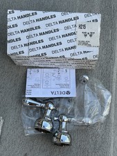 Delta H215 Chrome Straight Handle - New In Open Box Comes As Shown