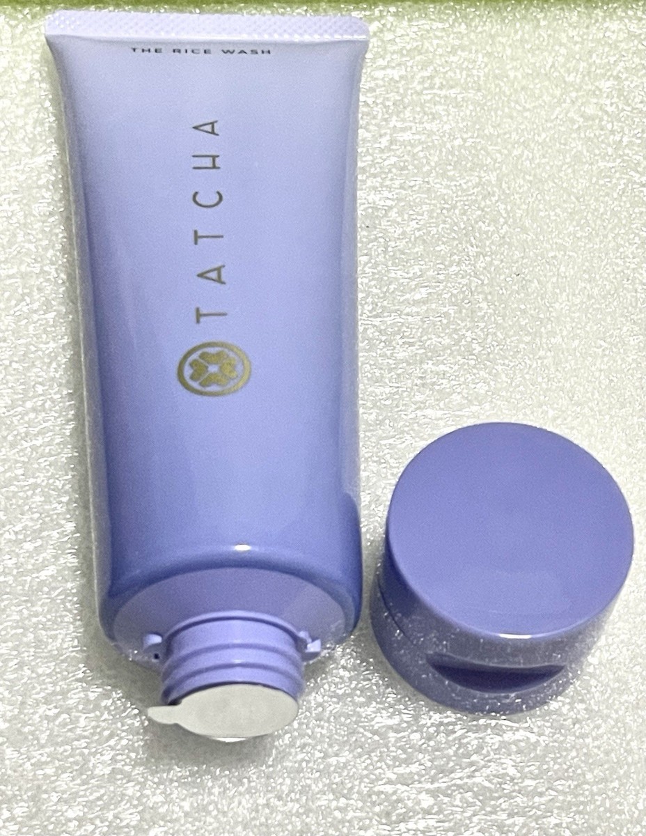 TATCHA 洗顔　紫色チューブ 120ml Tatcha The Rice Wash by Tatcha, 4 oz-120ml. Skin-Softening