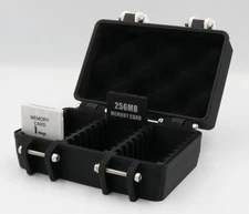 Playstation PS1 PS2 Compatible Memory Card Rugged Protective Carrying Case