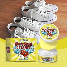 White Shoes Cleaner, Multi Functional Sponge White Shoe Clean Cream for Sneaker