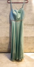 Blondie Nites Juniors Satin Party Dress Gown Prom Wedding Size 5 Mint NWT
