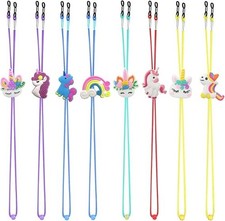 8 Pcs Kids Glasses Strap Adjustable Stretchy Eyeglasses Strap for Boys Girls
