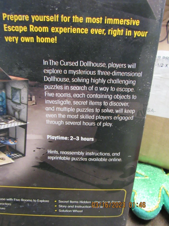 Escape the Room: The Cursed Dollhouse-Most immersive experience ever! ThinkFun - Image 4 of 4