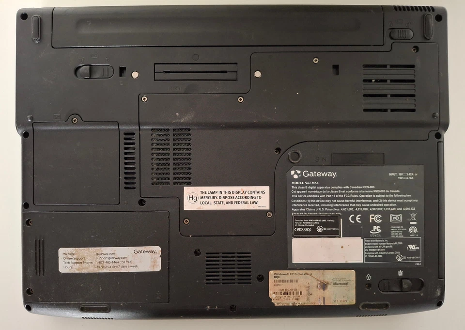 Gateway MA6 15,6 '' Display Notebook ( 1211 ) - Bild 4 von 4