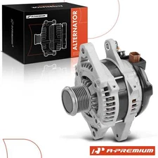 A-Premium Alternator 130A/12V 7-Groove Decoupler Pulley for Toyota 4Runner 10-21