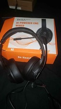 EKSA Telecom H2 USB Headset with Microphone, ...