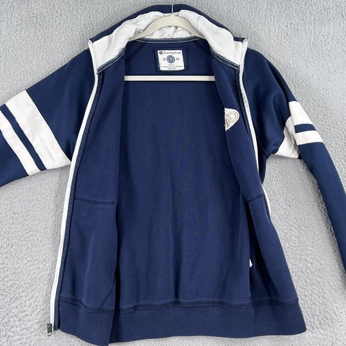 Georgia Tech Yellow Jackets Jacket WOMENS Small Champion Full Zip Navy Blue NCAA - Picture 3 of 9