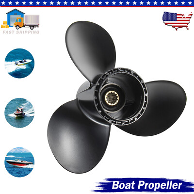 11 1/2x13 P propeller for Suzuki Motor 35-65HP NO.58100-88L41-019 13 Spline, RH