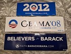 2008 Barack Obama and Joe Biden Vote for Change 2XL Tshirt, Buttons and Stickers — photo 4