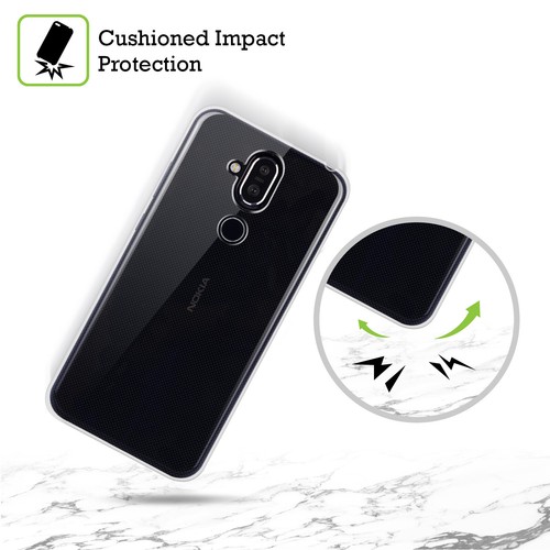 CUSTODIA HEAD CASE DESIGNS VERSI FLOREALI MORBIDA GEL PER TELEFONI NOKIA 1 - Foto 6 di 12