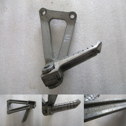 E6 Kawasaki ZXR 750 J ZX750J Left Rear Footrest Passenger Peg | eBay