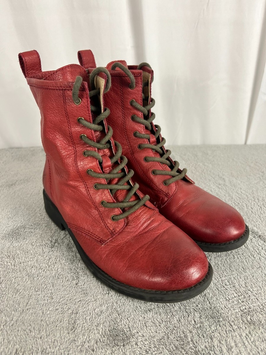 Veronica Combat Frye Veronica Ankle Boot Frye Boots Youth Size