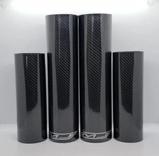 Fork Skins Graphics Glossy Carbon Fiber Decals Honda CRF 250R 450R 250X 450X