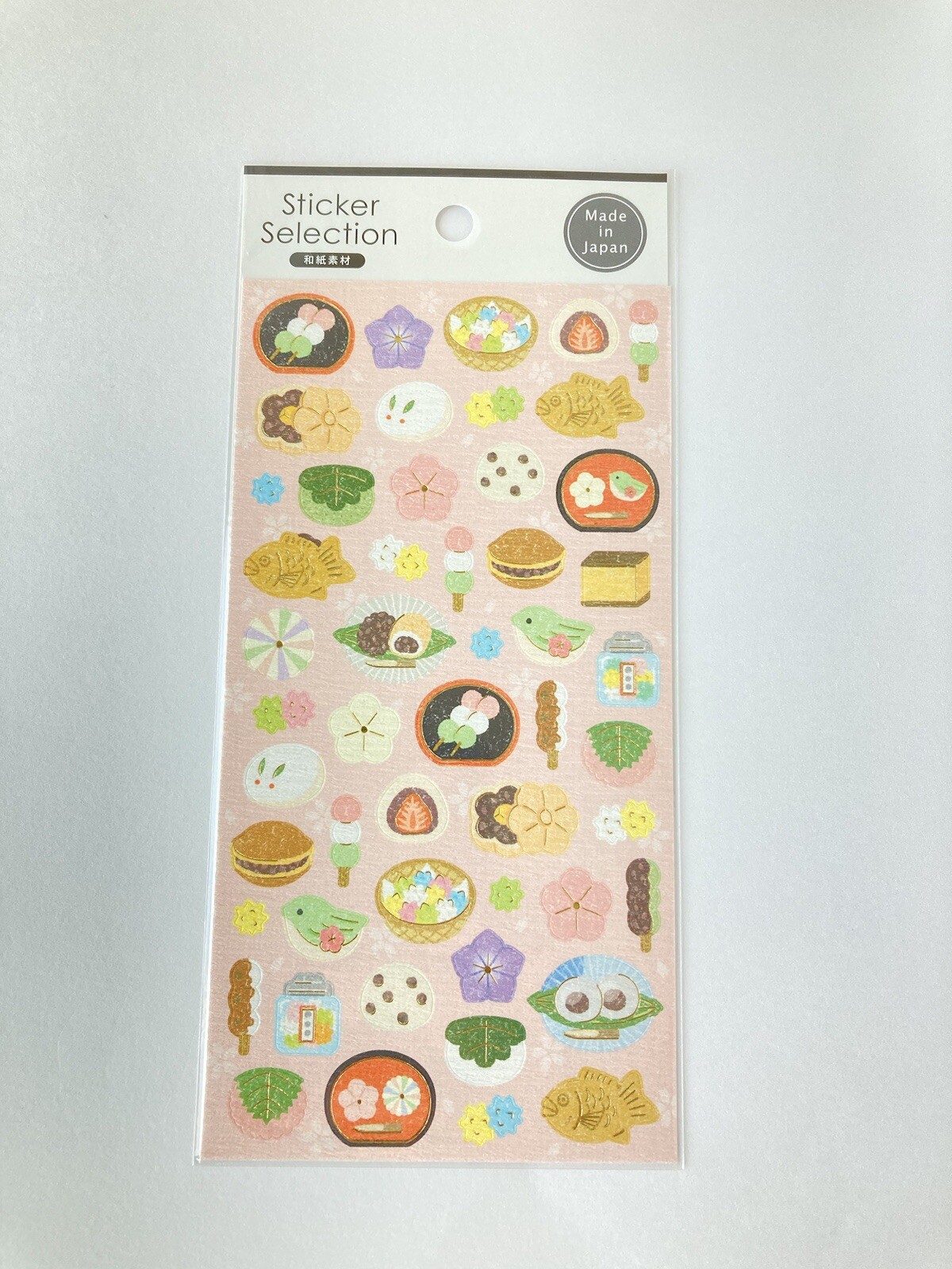 Sticker Selection wagashi Japanese Paper Material Decoration Stationery washi