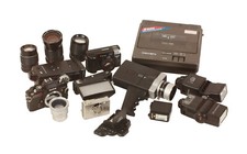 Random Accessories Cameras And Parts Lot As-Is